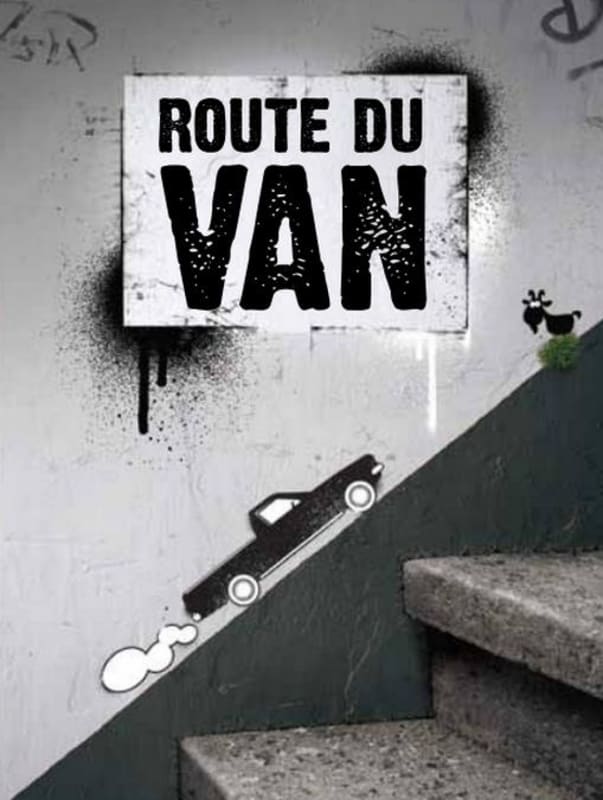 Route du Van Street Art Chardonnay Sauvignon Blanc 2013 Front Label