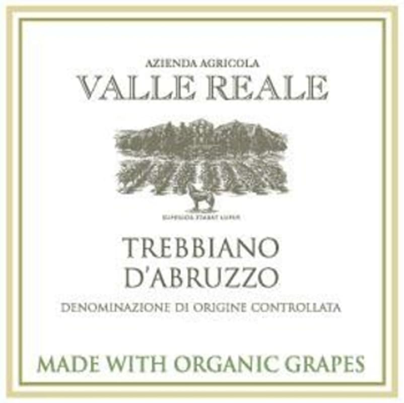 Valle Reale Trebbiano d'Abruzzo 2015 Front Label