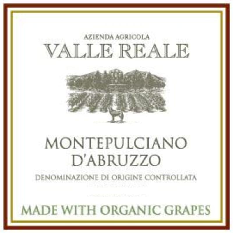 Valle Reale Montepulciano d'Abruzzo 2015 Front Label