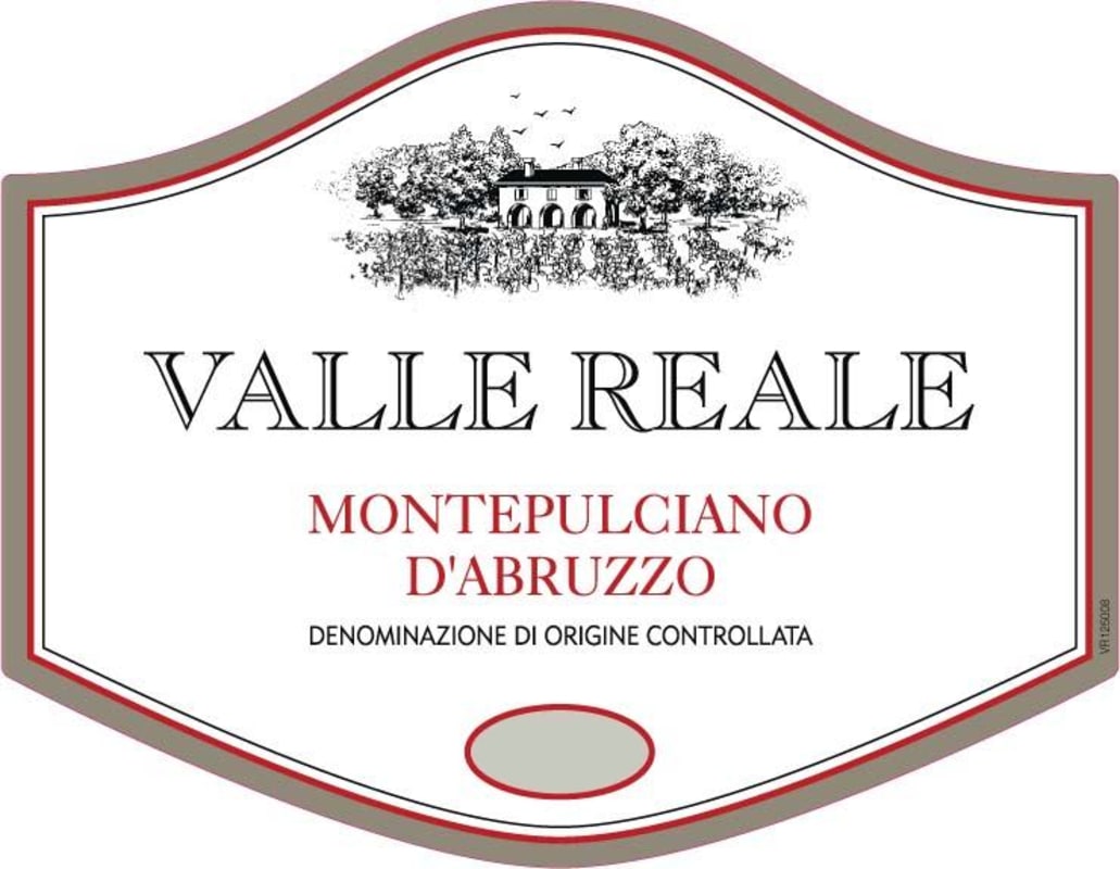Valle Reale Montepulciano d'Abruzzo 2009 Front Label