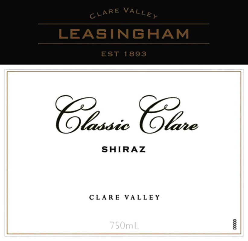 Leasingham Classic Clare Shiraz 2009 Front Label