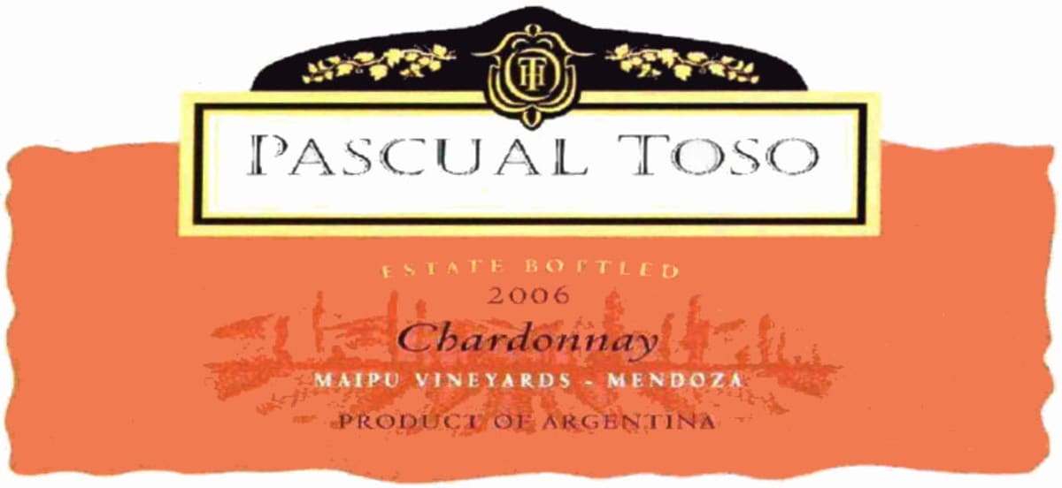 Pascual Toso Chardonnay 2006 Front Label