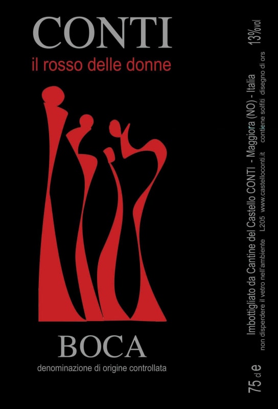 Castello Conti Boca Il Rosso delle Donne 2010 Front Label