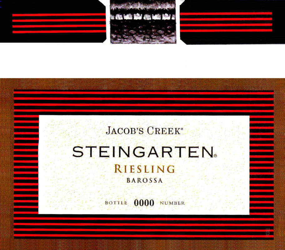 Jacob's Creek Barossa Steingarten Riesling 2014 Front Label