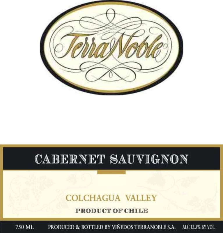 TerraNoble Cabernet Sauvignon 2010 Front Label