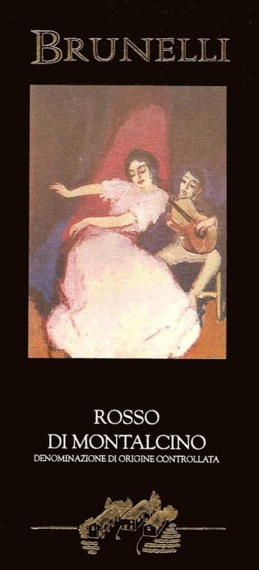 Gianni Brunelli Rosso di Montalcino 2009 Front Label