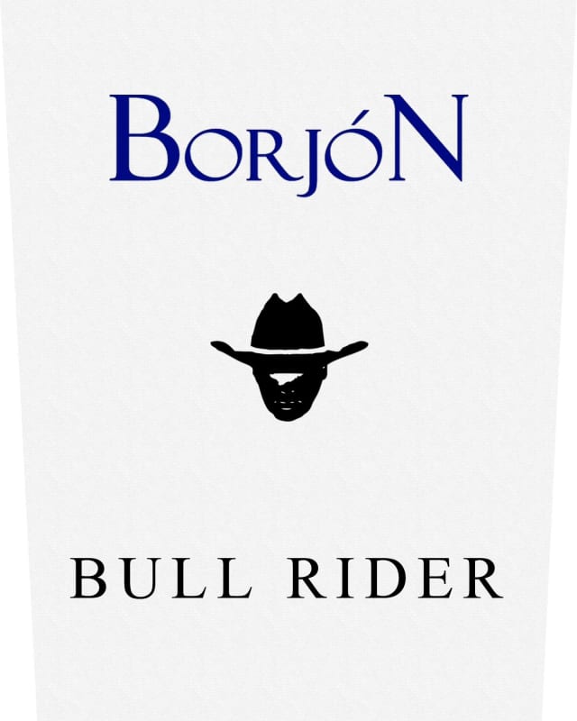 Borjon Bull Rider Cabernet Sauvignon 2012 Front Label