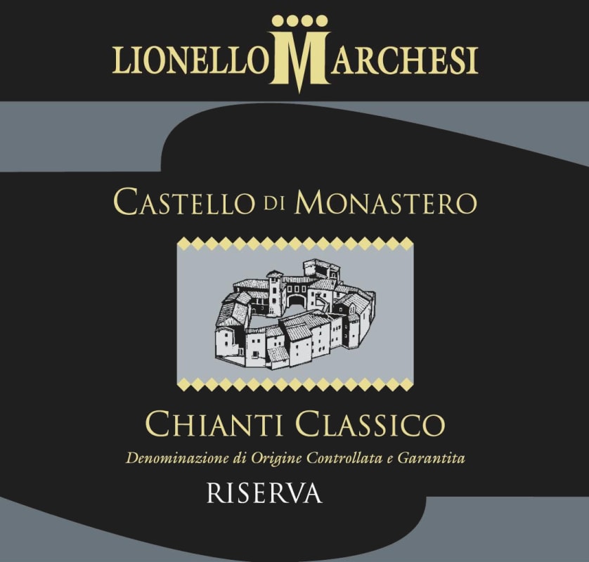 Castello di Monastero Chianti Classico Riserva 2009 Front Label