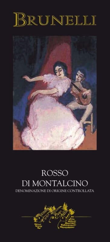 Gianni Brunelli Rosso di Montalcino 2013 Front Label