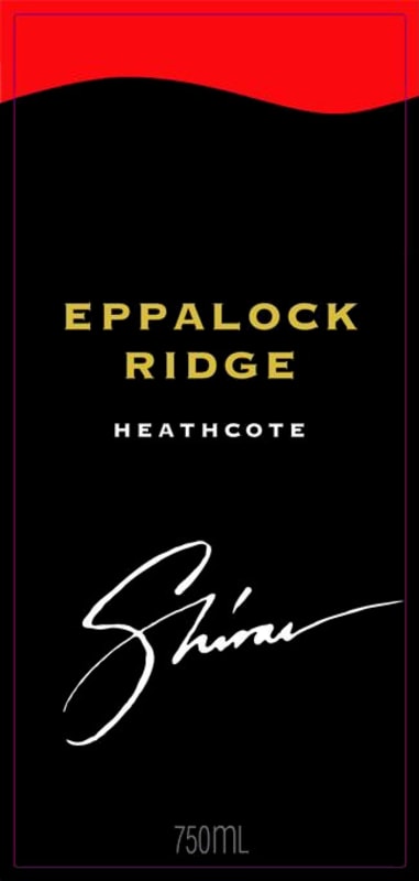 Eppalock Ridge Heathcote Shiraz 2010 Front Label