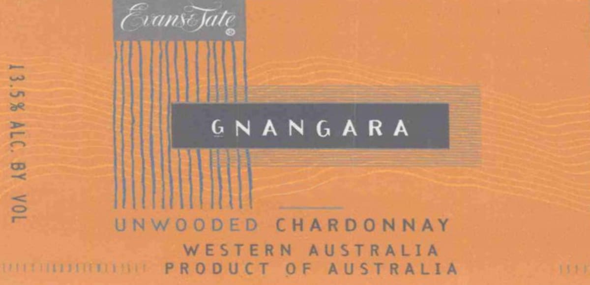 Evans & Tate Gnangara Chardonnay 2009 Front Label