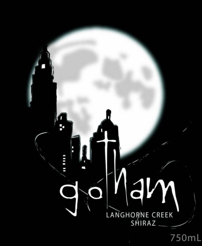 Gotham Langhhorne Creek Shiraz 2005 Front Label