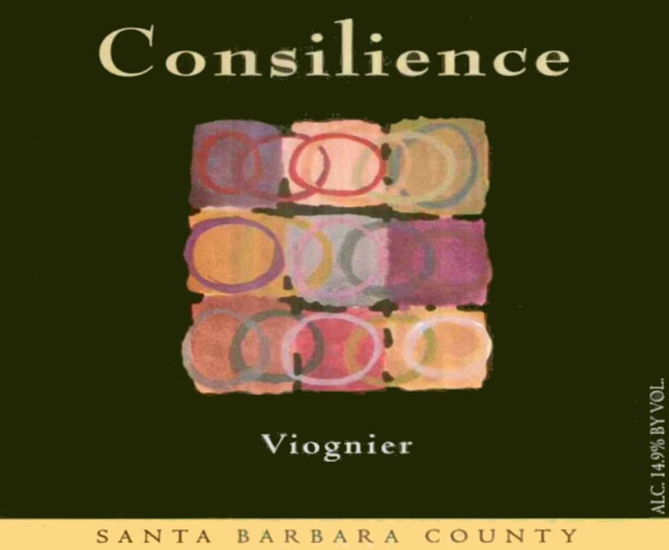 Consilience Viognier 2001 Front Label