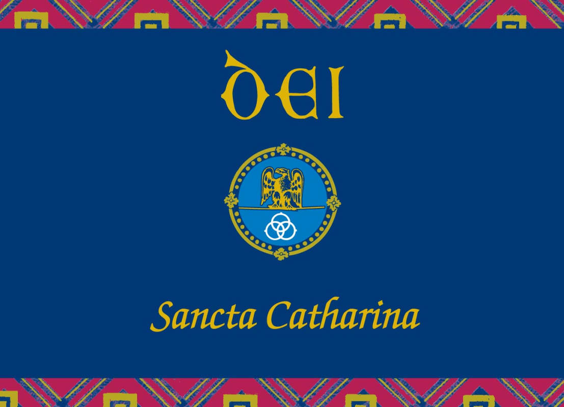 Dei Toscana Sancta Catharina 2008 Front Label