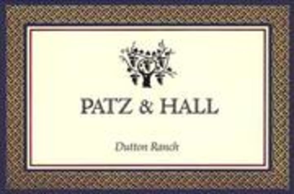 Patz & Hall Dutton Ranch Chardonnay 1999 Front Label