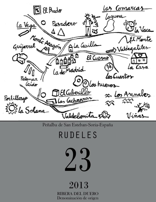 Rudeles 23 2013 Front Label