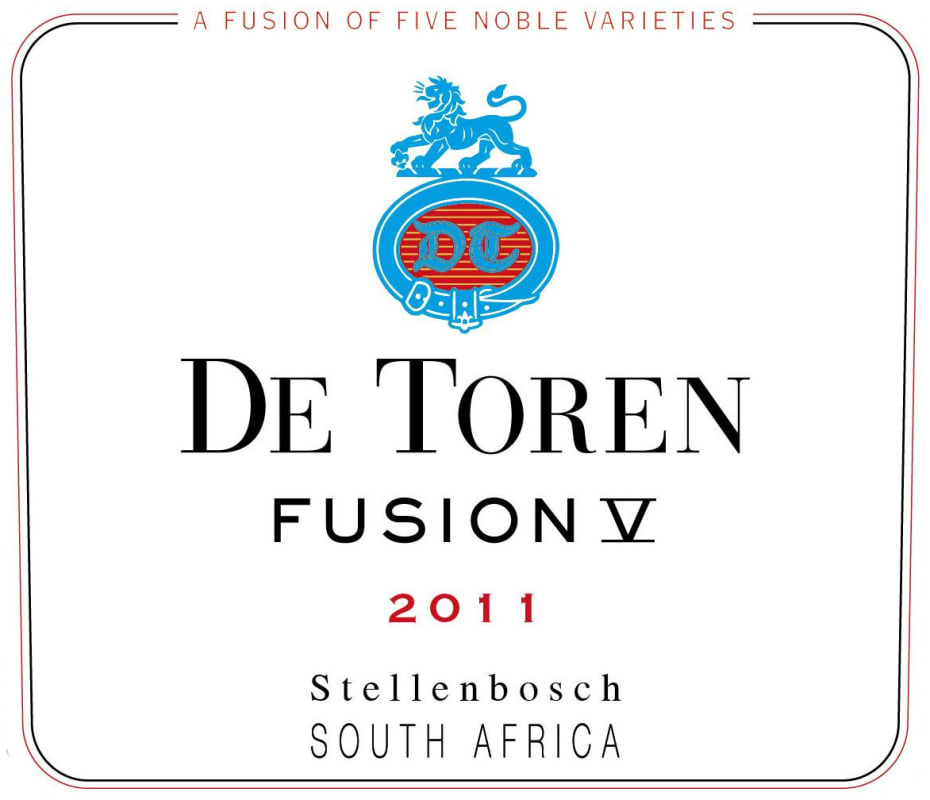 De Toren Fusion V 2011 Front Label