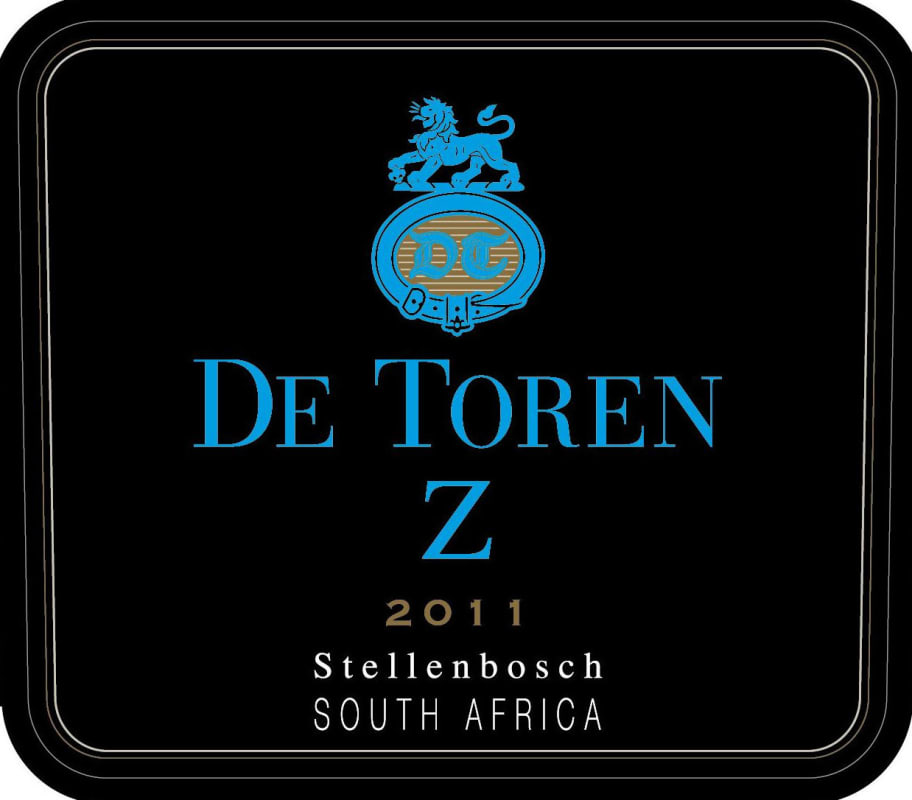 De Toren Z 2011 Front Label