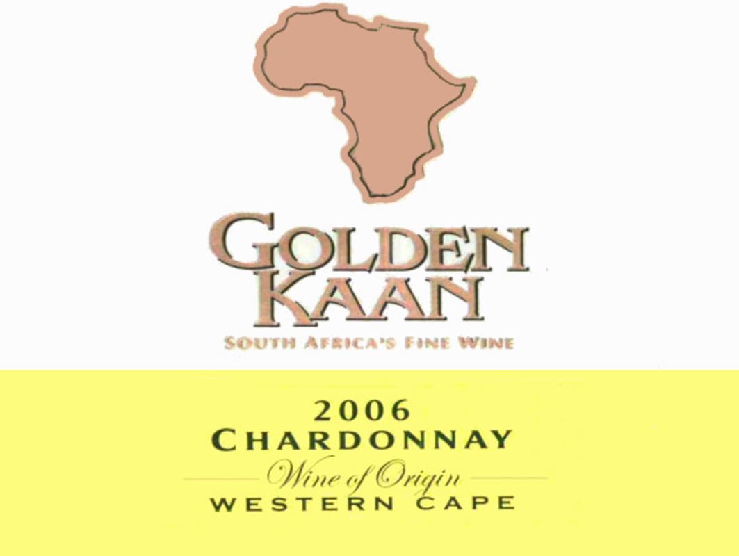 Golden Kaan Chardonnay 2006 Front Label