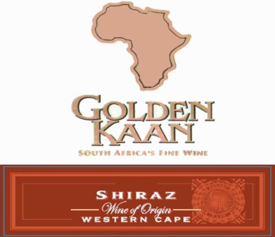 Golden Kaan Shiraz 2010 Front Label