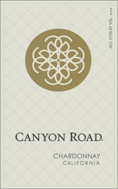 Canyon Road Chardonnay 2015 Front Label