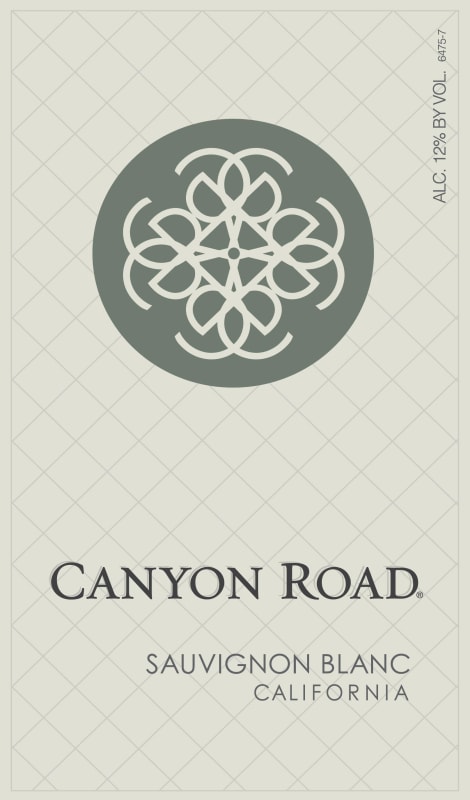 Canyon Road Sauvignon Blanc 2013 Front Label
