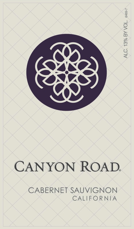 Canyon Road Cabernet Sauvignon 2015 Front Label