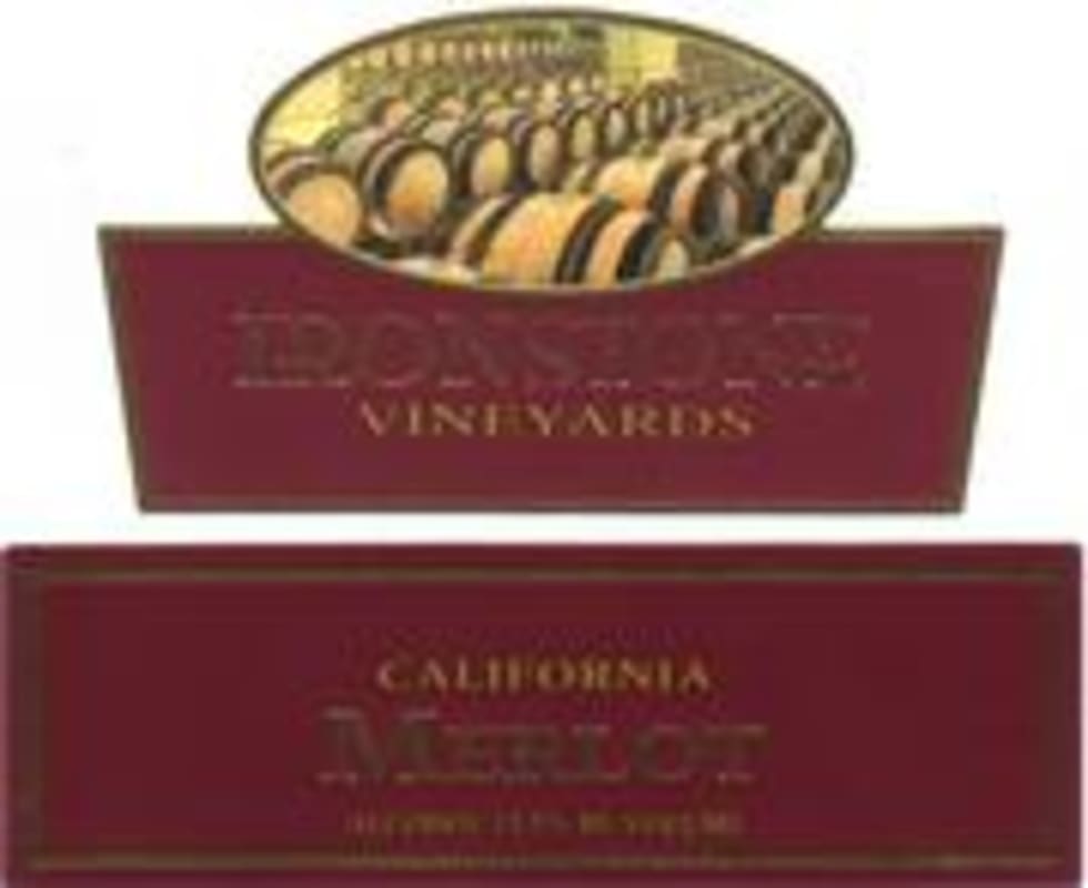 Ironstone Merlot 1999 Front Label