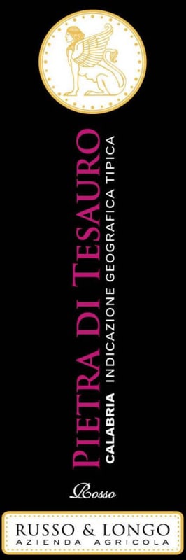 Russo & Longo Pietra di Tesauro Rosso 2011 Front Label