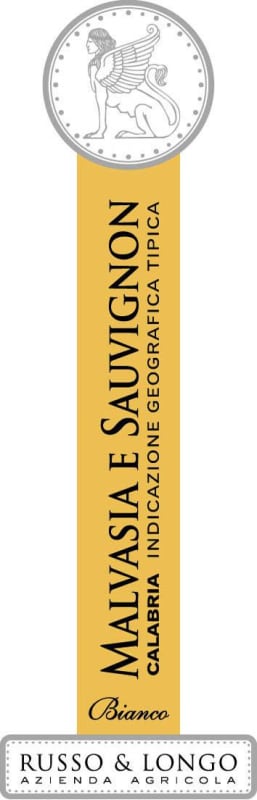 Russo & Longo Calabria Malvasia Sauvignon 2012 Front Label