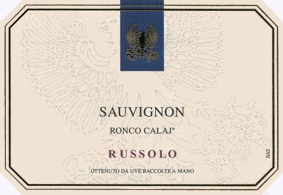 Russolo Venezia Giulia Ronco Calaj Sauvignon 2015 Front Label