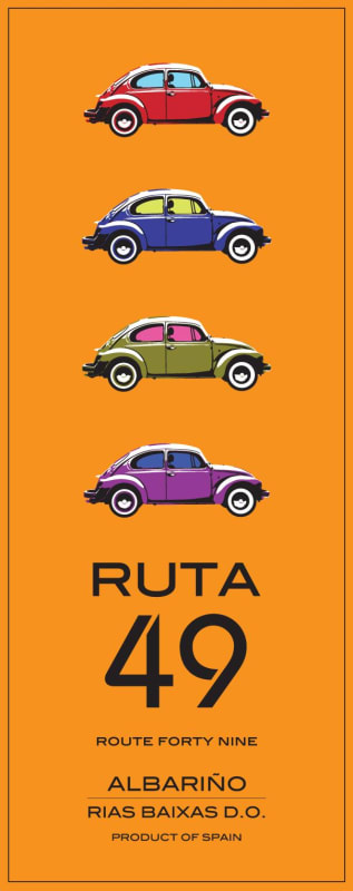 Ruta 49 Albarino 2013 Front Label