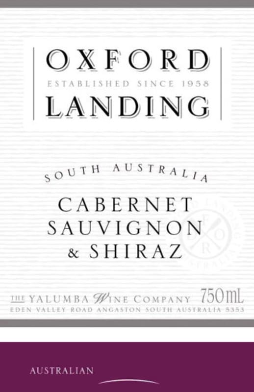 Oxford Landing Cabernet Sauvignon-Shiraz 2010 Front Label