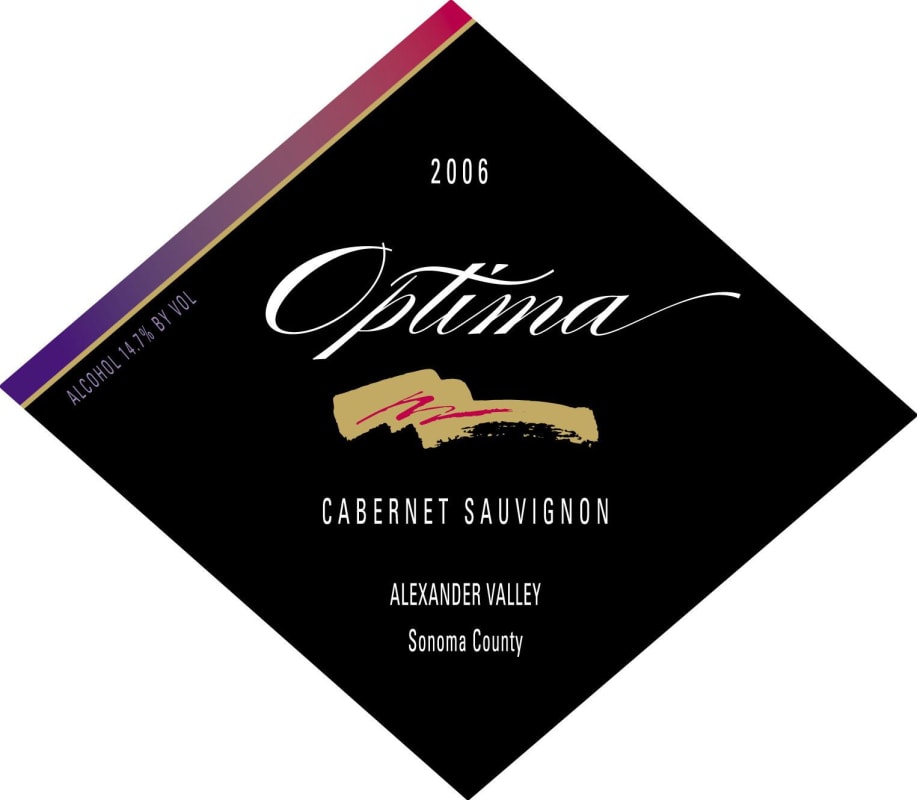 Optima Cabernet Sauvignon 2006 Front Label