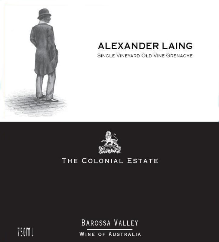 The Colonial Estate Single Vineyard Old Vine Grenache 2005 Front Label
