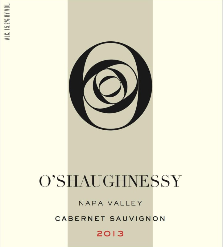 O'Shaughnessy Howell Mountain Cabernet Sauvignon 2013 Front Label