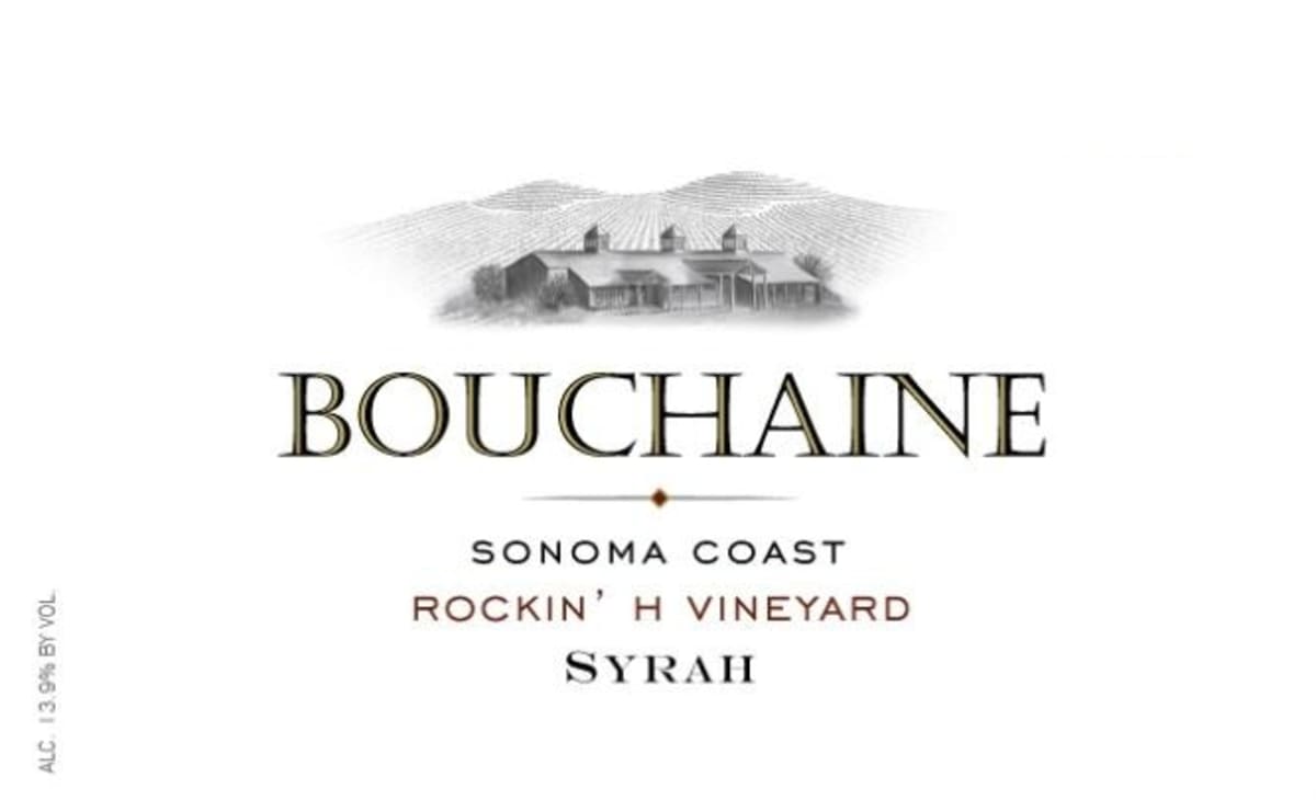 Bouchaine Rockin H Vineyard Syrah 2011 Front Label