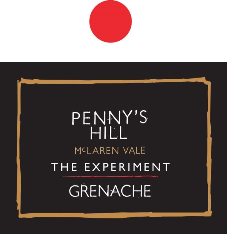 Penny's Hill The Experiment Grenache 2014 Front Label
