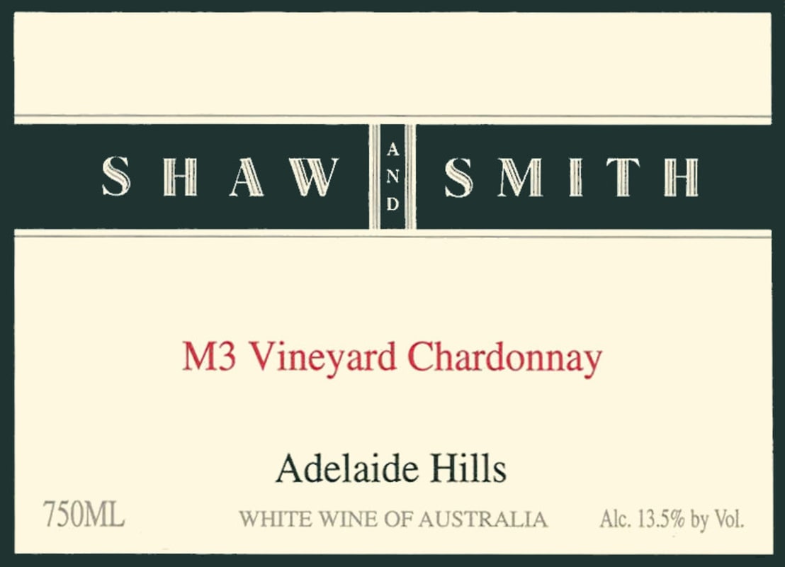 Shaw + Smith M3 Chardonnay 2010 Front Label
