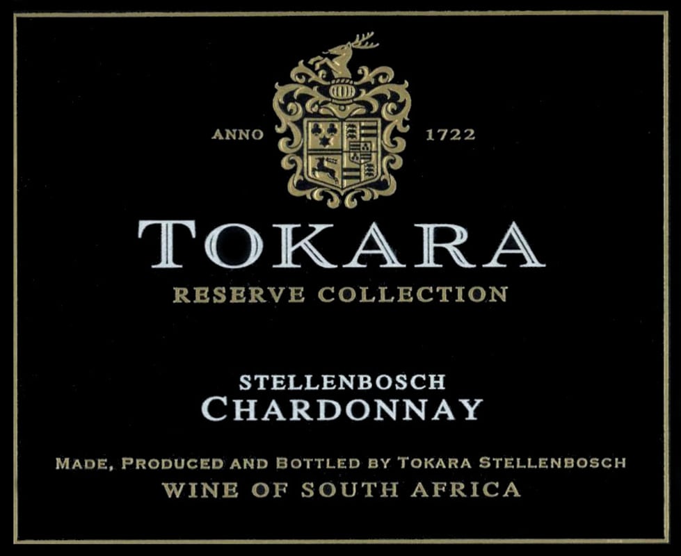 Tokara Reserve Chardonnay 2011 Front Label