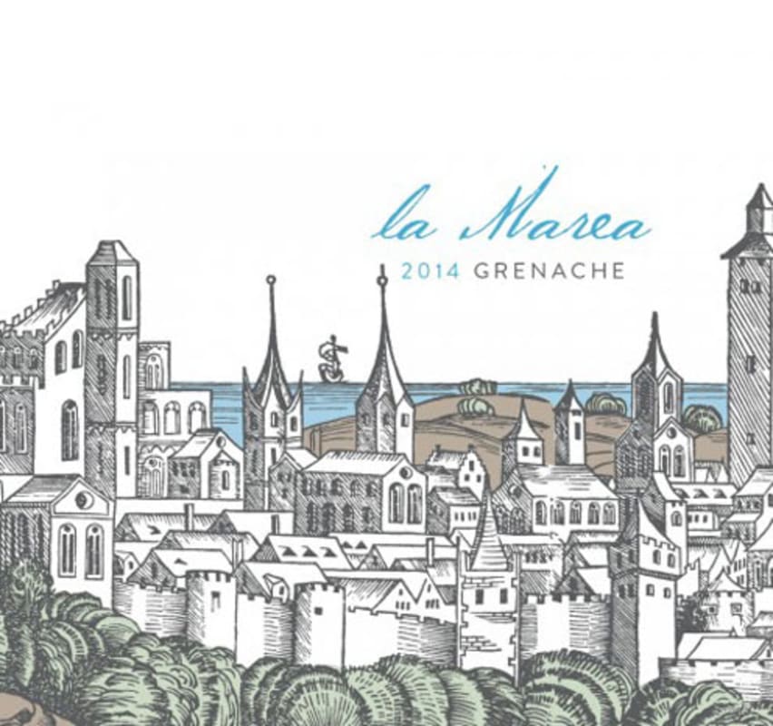 Paysan La Marea Grenache 2014 Front Label