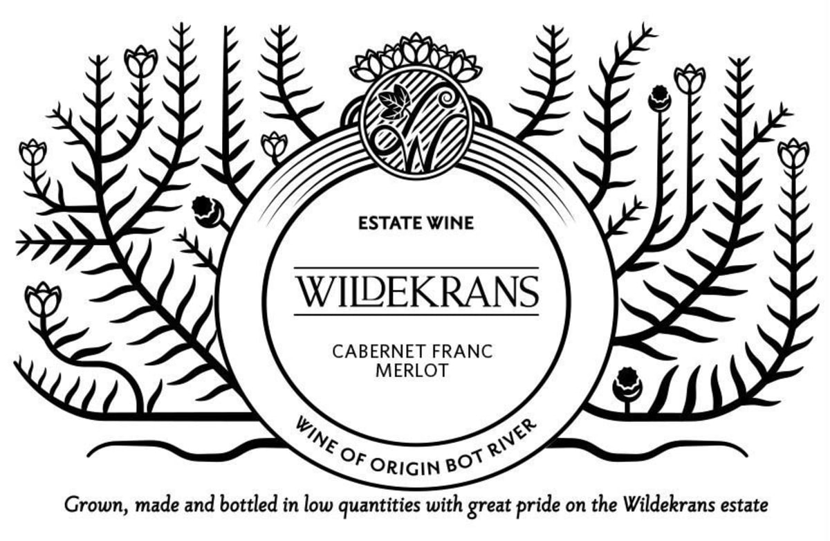 Wildekrans Cabernet Franc Merlot 2011 Front Label