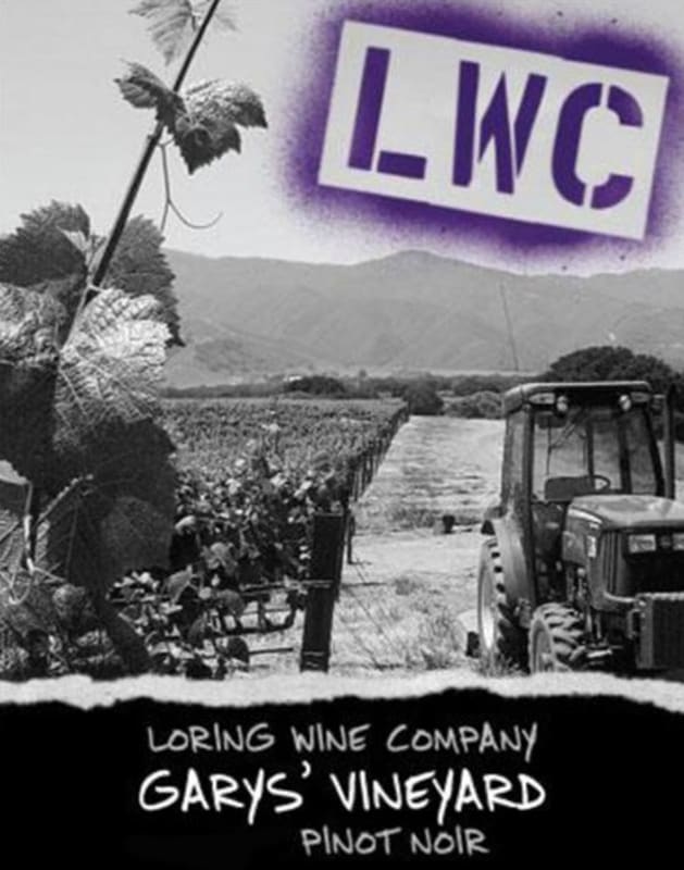Loring Wine Company Garys' Vineyard Pinot Noir 2011 Front Label
