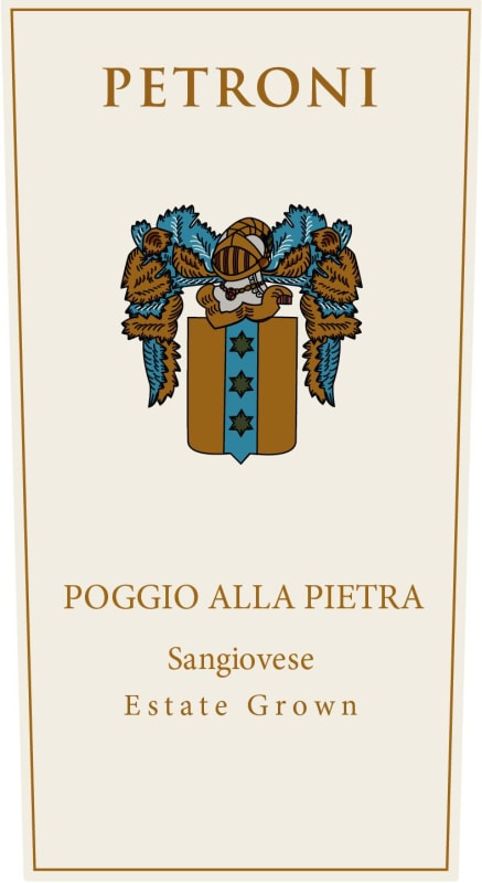 Petroni Vineyards Poggio Alla Pietra 2009 Front Label