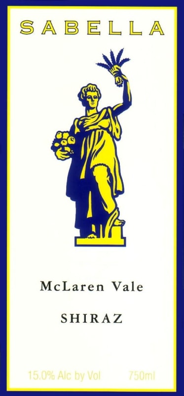 Sabella Vineyards Shiraz 2011 Front Label