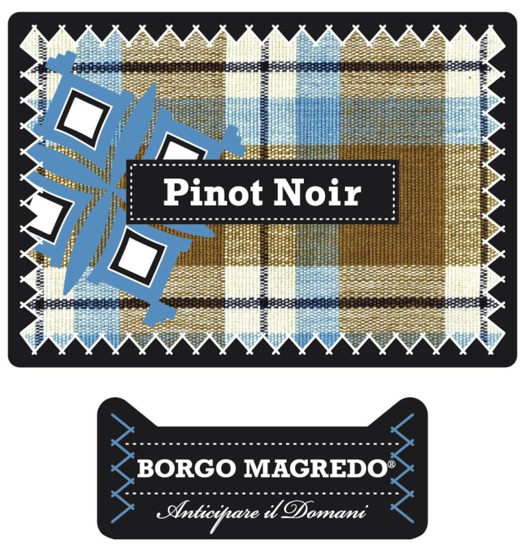 Borgo Magredo Pinot Noir 2015 Front Label