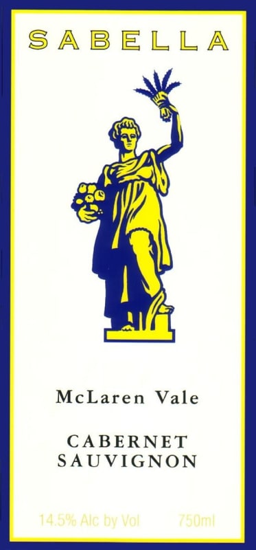 Sabella Vineyards Cabernet Sauvignon 2009 Front Label