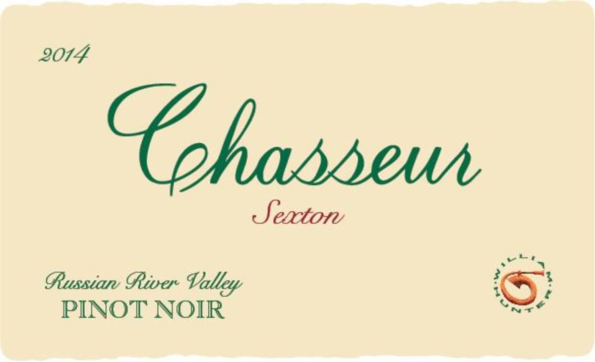 Chasseur Sexton Pinot Noir 2014 Front Label