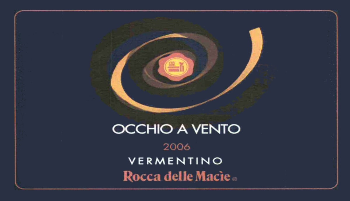 Rocca delle Macie Occhio a Vento Vermentino 2006 Front Label