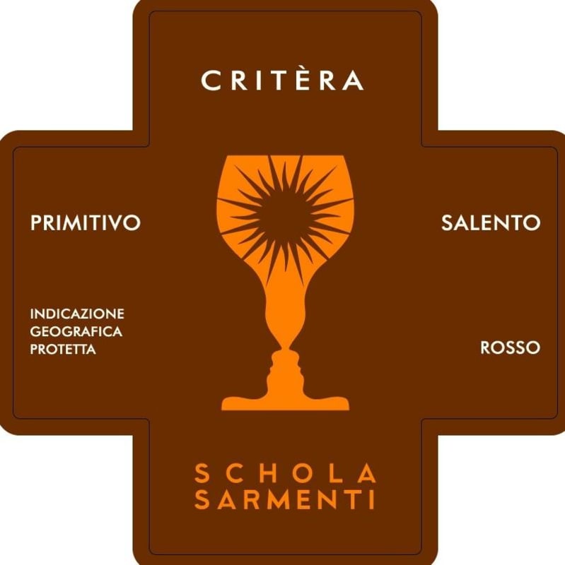 Schola Sarmenti Critera Primitivo 2011 Front Label